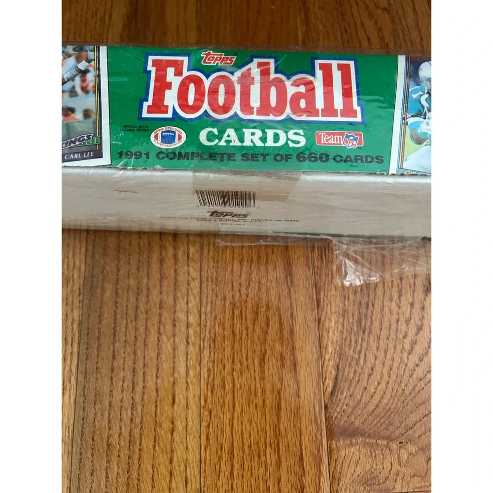 1991 Topps Football Cards Complete Set 660 Cards Factory Sealed Vintage NFL